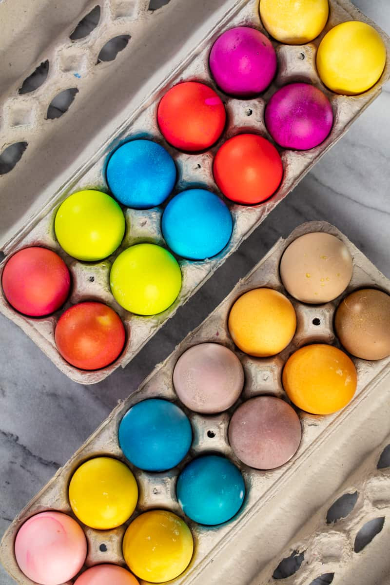 How To Make Easter Egg Dye With Food Coloring
 How to Dye Easter Eggs with Food Coloring or Natural Colors