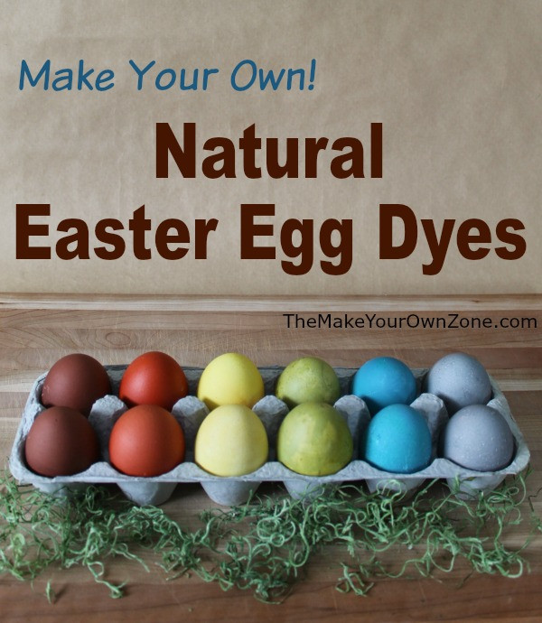 How To Make Easter Egg Dye With Food Coloring
 How To Make Natural Easter Egg Dyes