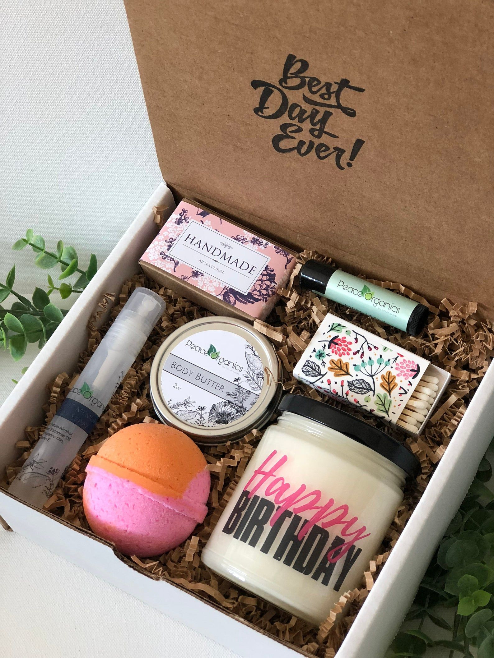 Ideas Gift For Girlfriend
 Happy Birthday Spa Gift Box Personalized with Name