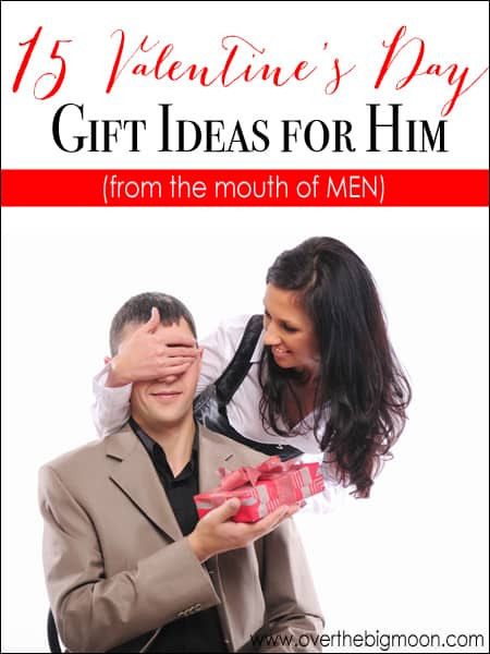 Men Valentines Gift Ideas
 15 Valentine s Day Gifts for Him from the Mouth of Men
