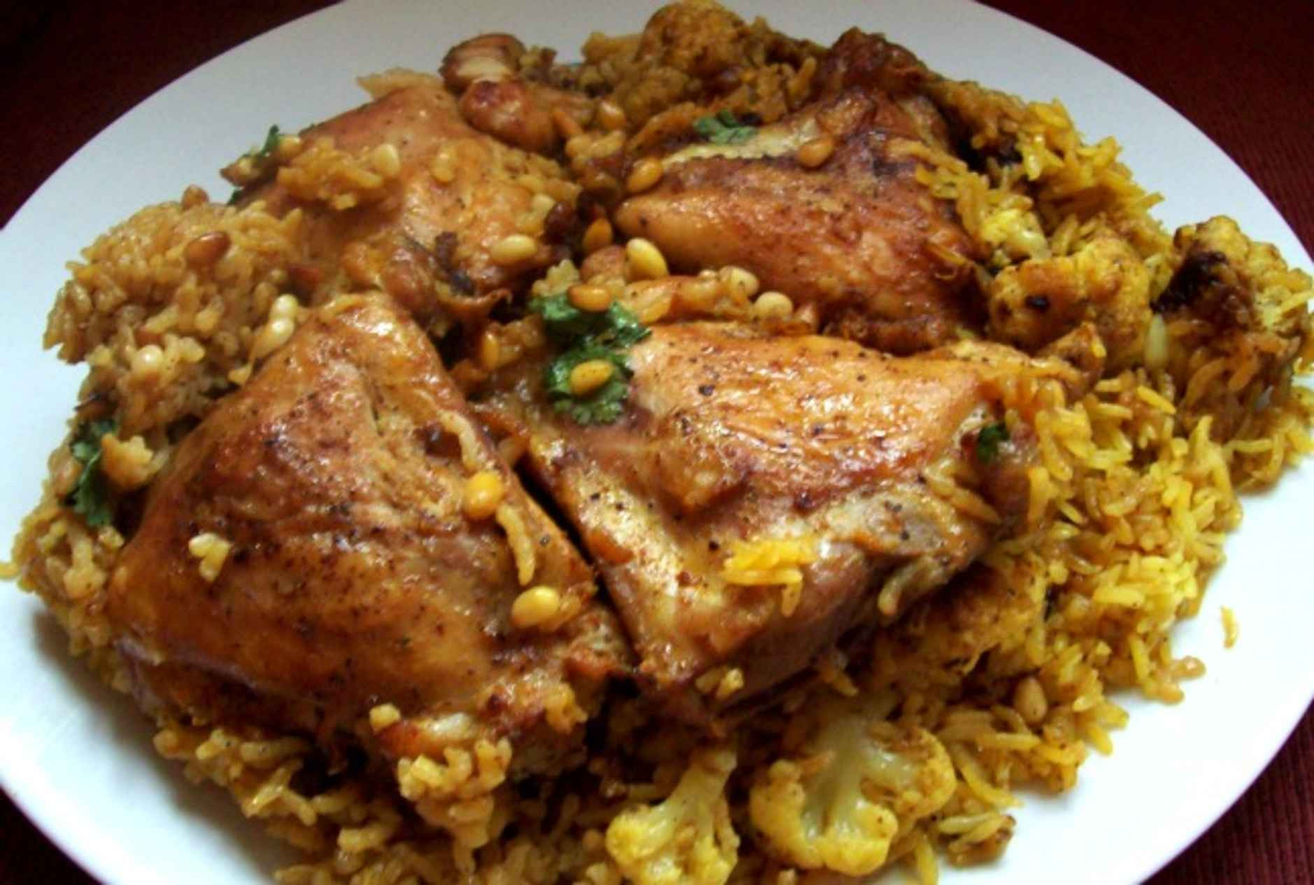 Middle Eastern Chicken And Rice Recipes
 JoyofKosher s Maqluba – Upside Down Chicken and Rice by