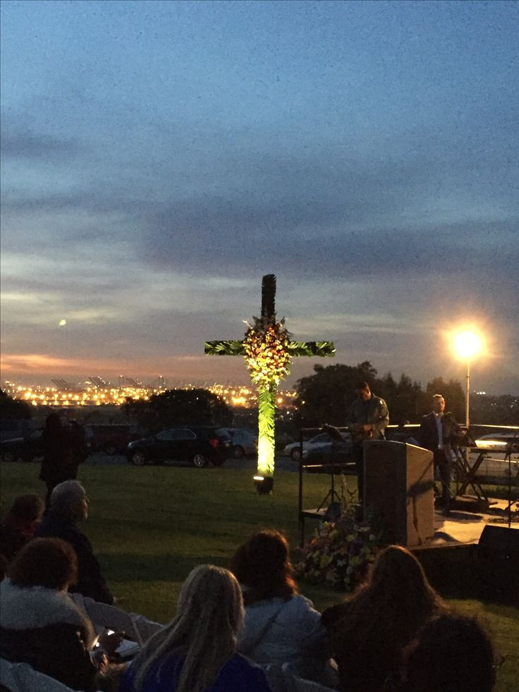 Outdoor Easter Sunrise Service Ideas
 Easter sunrise service at Green Hills