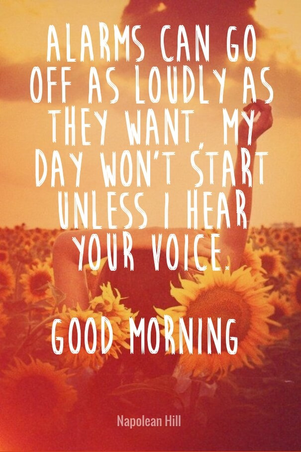 Romantic Good Morning Quotes
 Good Morning Love Quotes for Her & Him with Romantic
