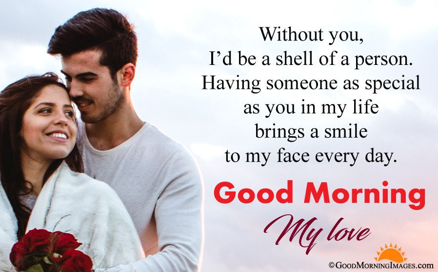 Romantic Good Morning Quotes
 Good Morning Wishes For Boyfriend Beautiful GM Love