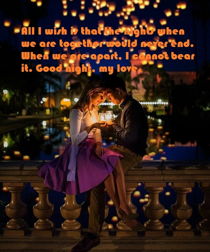 Romantic Good Night Quotes For Her
 Good Night Romantic Love Quotes For Her
