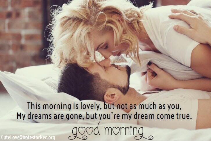 Romantic Kiss Quotes
 Romantic Good Morning Kiss Quotes For Her MORNING WALLS