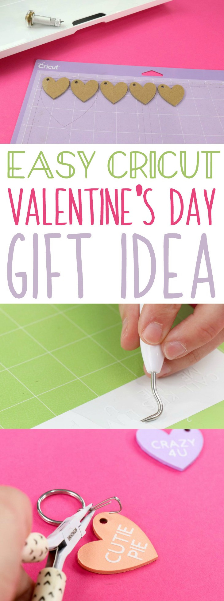 Simple Valentines Day Gift Ideas
 Easy Cricut Valentine s Day Gift Idea A Little Craft In