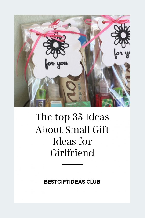 Small Gift Ideas For Girlfriends
 The top 35 Ideas About Small Gift Ideas for Girlfriend