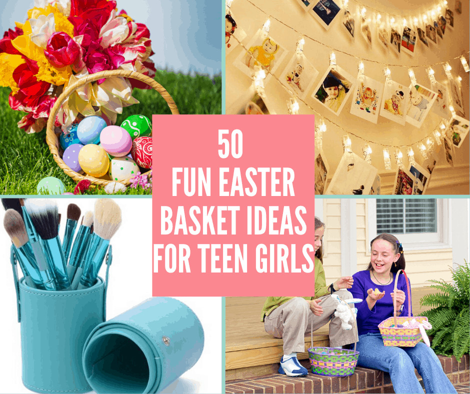 Teen Easter Basket Ideas
 50 fun Gift Ideas for teen girls A Fresh Start on a Bud