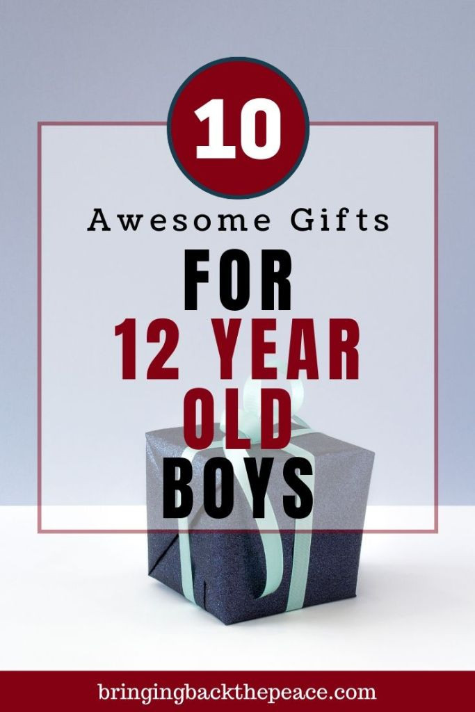 Top Gift Ideas For 12 Year Old Boys
 10 Awesome Gifts for 12 Year Old Boys Bringing Back the
