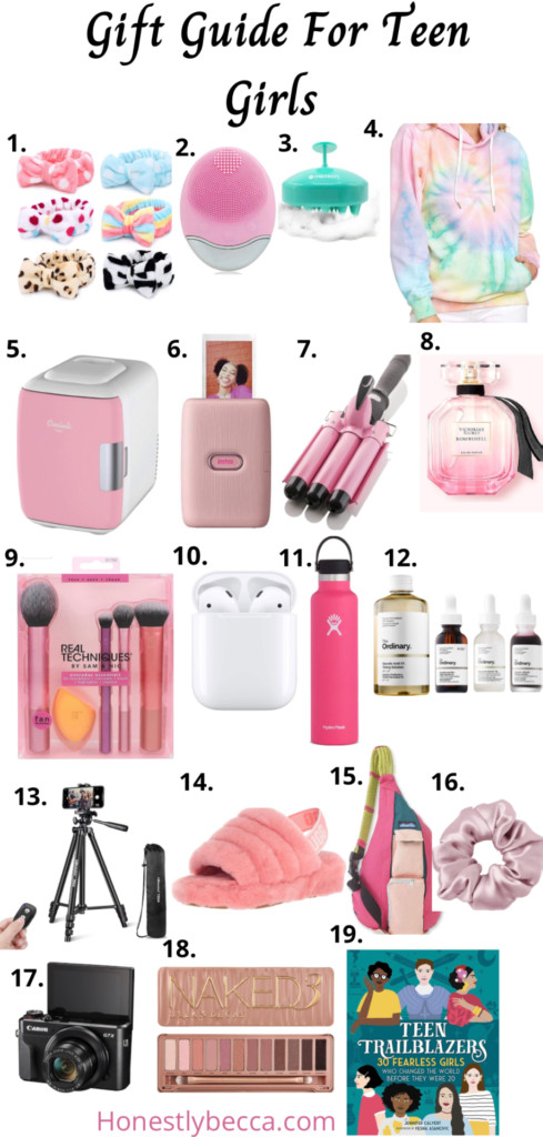 Top Gift Ideas For Girls
 38 Best Gift Ideas For Teenage Girls 2021 honestlybecca