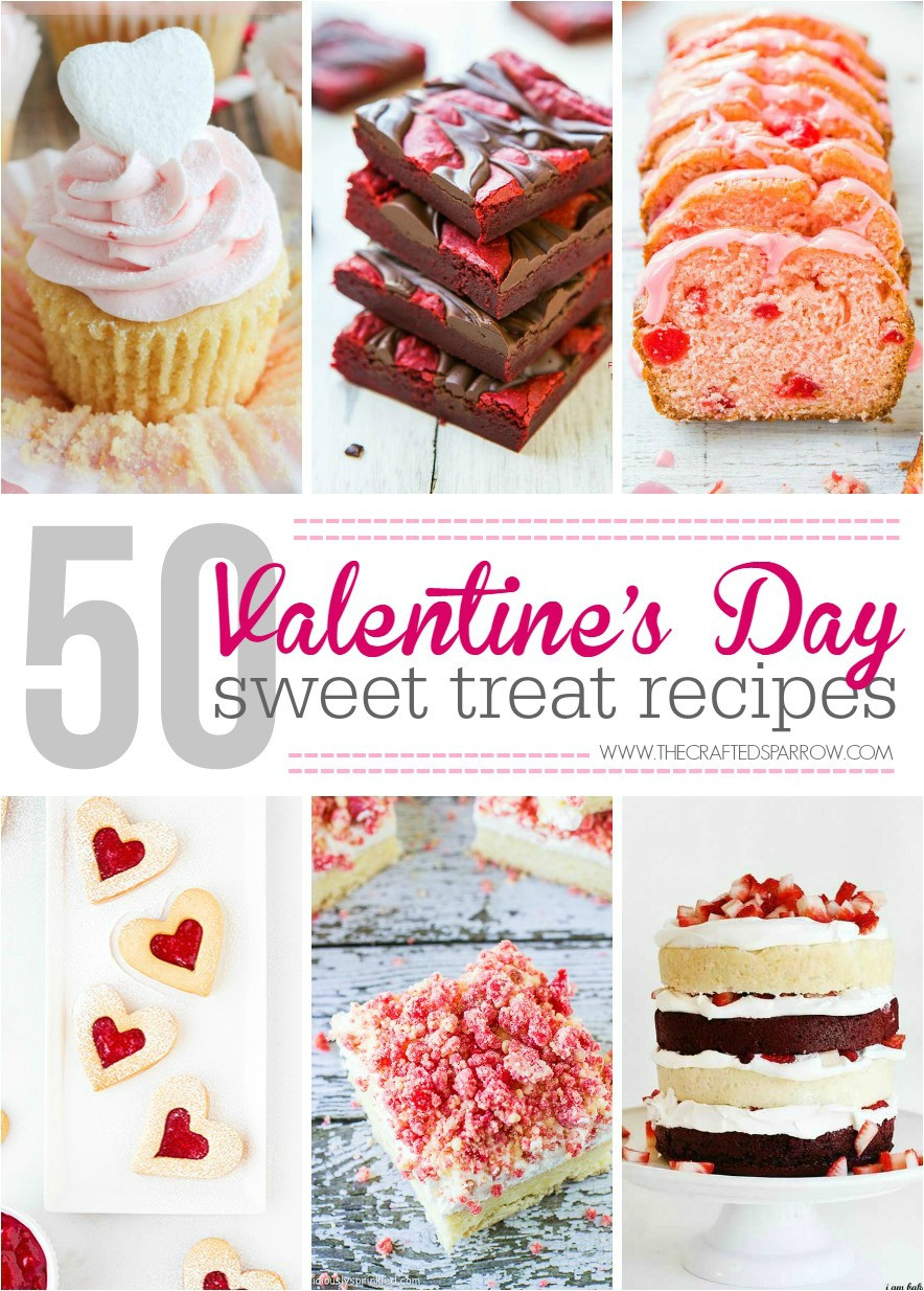 Valentine Day Desserts Pinterest
 50 Valentine s Day Sweet Treats