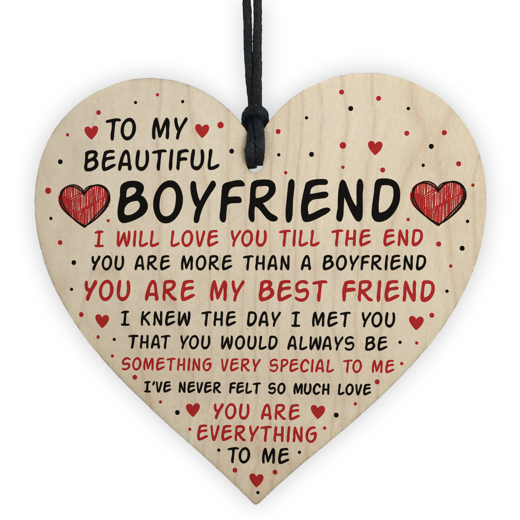 Valentine Day Gift Ideas For Fiance
 Boyfriend Gifts Boyfriend Birthday Card Gift Boyfriend
