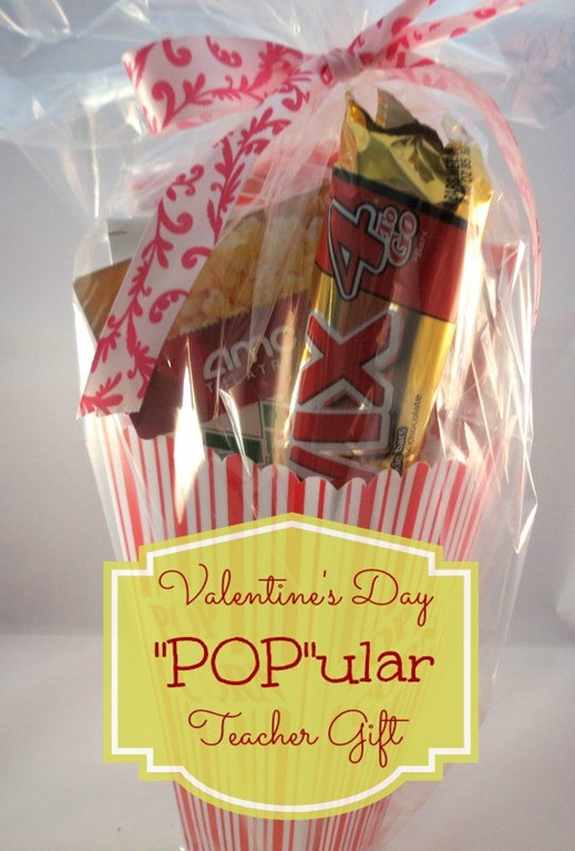 Valentine Gift Ideas For Male Teachers
 "Pop" ular Valentine Teacher Gift Idea