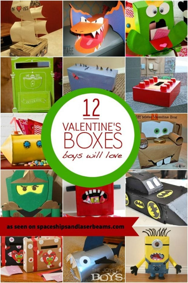 Valentines Day Box Ideas For Boys
 12 Valentine Boxes Boys Will Love