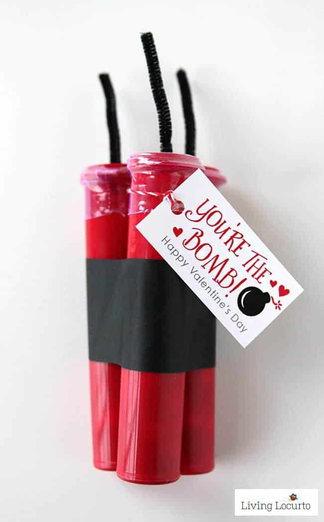Valentines Day Candy Gift
 You’re The Bomb DIY Valentine s Day Candy Craft