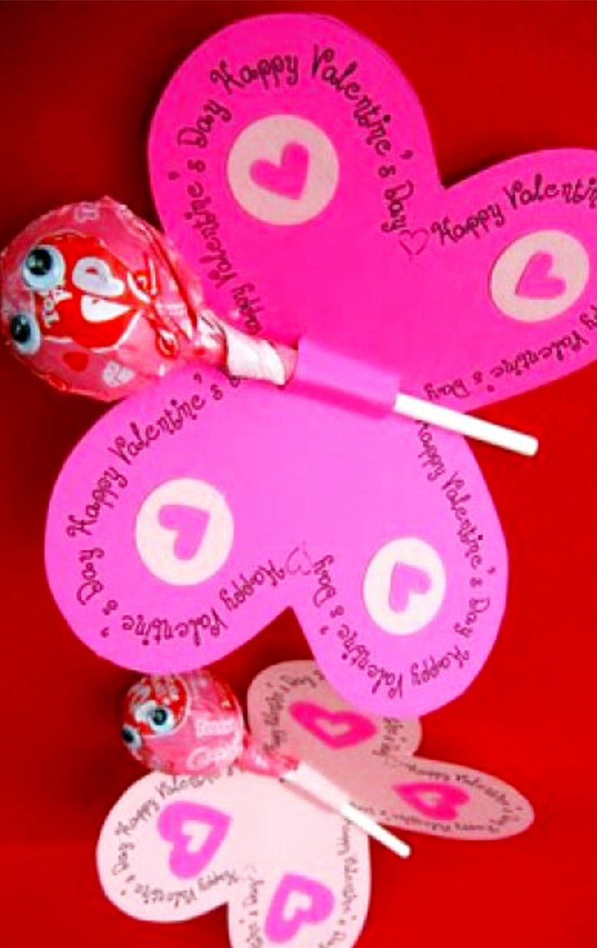 Valentines Day Card Ideas For Kids
 DIY School Valentine Cards for Classmates and Teachers