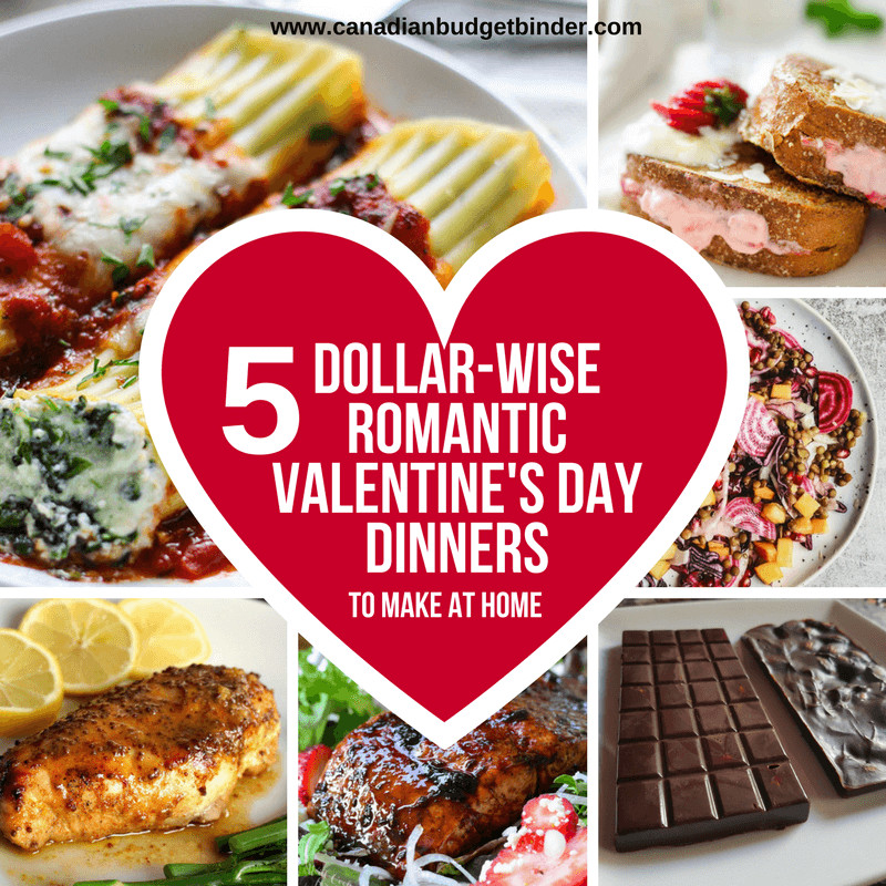 Valentines Day Romantic Dinner Ideas
 5 Dollar Wise Romantic Valentine s Day Dinner Ideas The