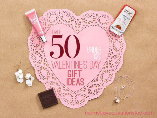 Valentines Day Small Gift Ideas
 Inexpensive Valentine Gift Ideas All under $20 Moms