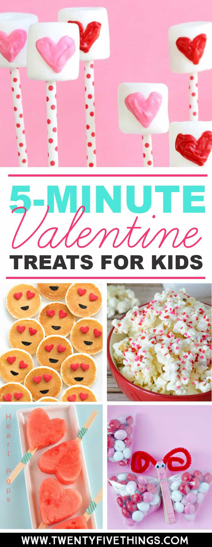 Valentines Day Treats For School
 5 Minute Easy Valentine s Day Treats for Kids Fun Loving