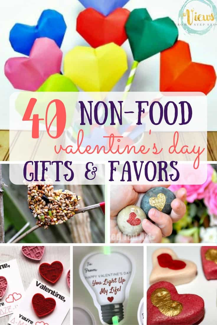 Valentines Food Gifts
 40 Non Food Valentines for Favors and Gifts Views From a