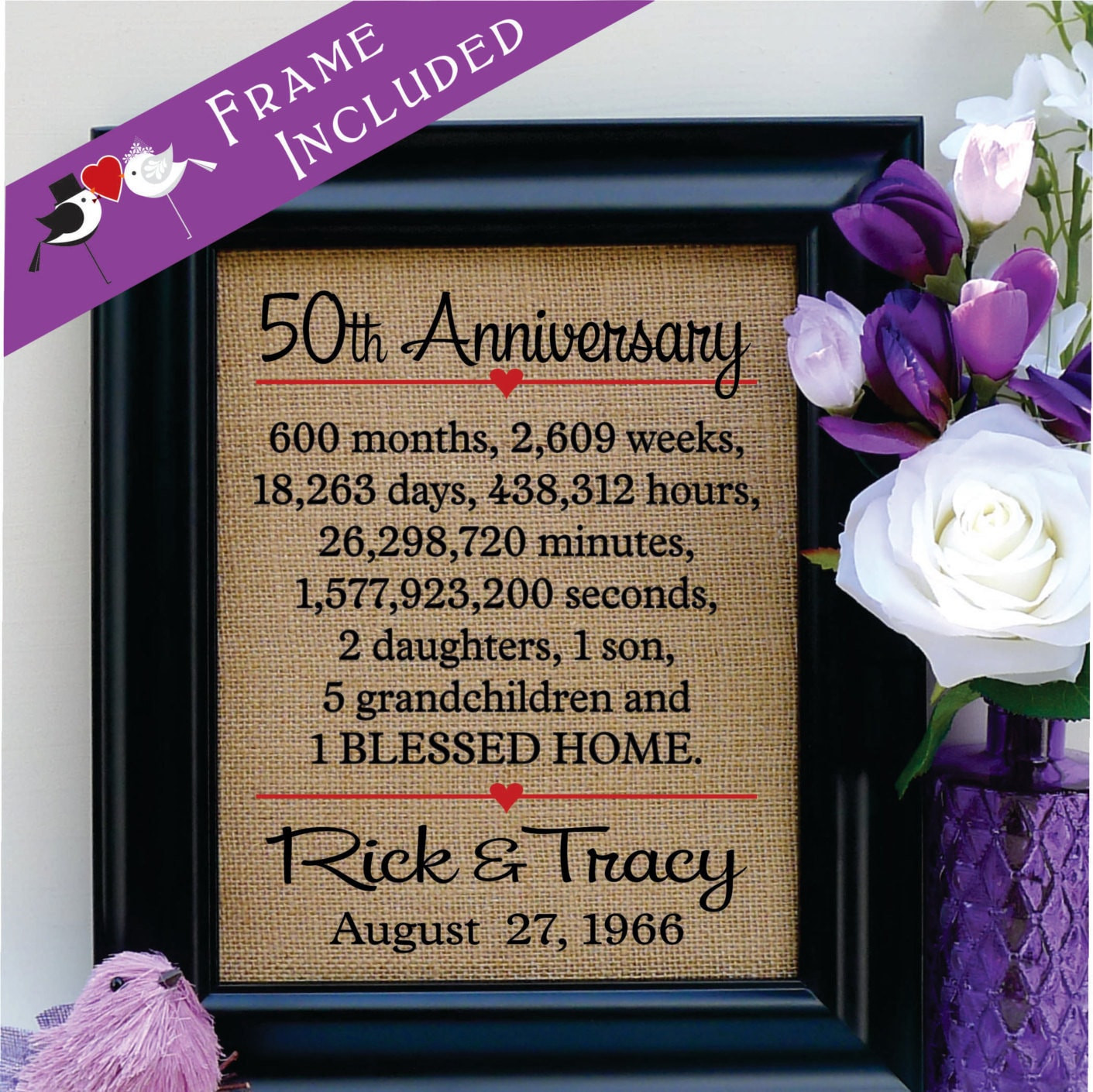 Wedding Anniversary Gift Ideas For Wife
 50Th Wedding Anniversary Gifts For My Wife Vintage 50th